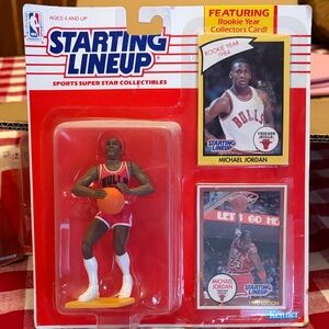 Starting Lineup Michael Jordan Collectible Figure - Red